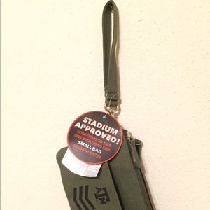 Small green A&M bag